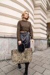 Nákupní taška Reisenthel Loopshopper L Jacquard brown