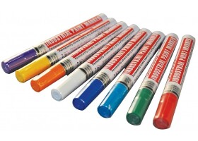 Marvy Lakový popisovač Deco Color silný - stříbrný