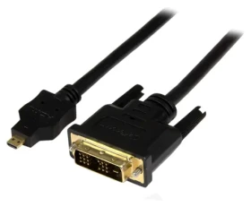 StarTech Micro HDMI - DVI-D černá / Kabel / 1 m / 1920x1200 px / 60 Hz (HDDDVIMM1M)