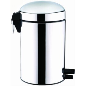 Koš odpadkový nerez 12l nášlapný Toro 25x41