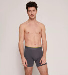 Pánské boxerky EVER Airy Short C2P - BLACK - černé M014 - SLOGGI BLACK M