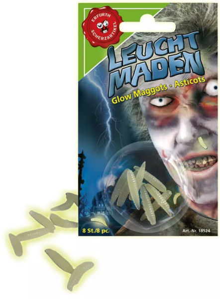 Divja Červíci svítící ve tmě - 8ks