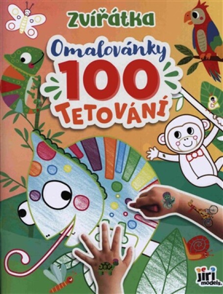 Omalovánky a 100 tetování Zvířátka