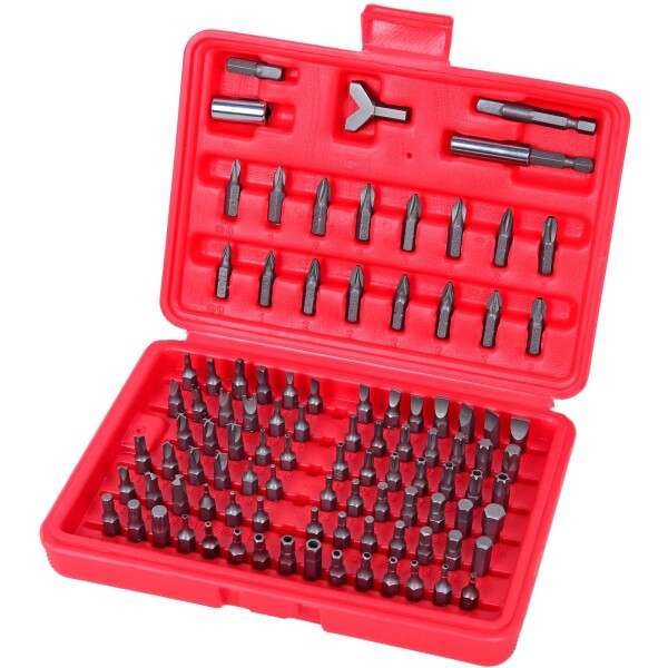 FESTA 18909 Sada bitů s magnet. držákem, bezpečnostní, 100ks, CrV S2