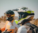 Helma na moto Nexx X.Rally Yuma white/neon - L / bílá