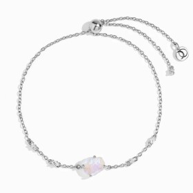 Royal Fashion stříbrný náramek DR24372B-SILVER-MOONSTONE-TOPAZ