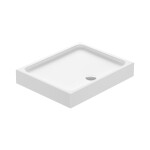 CERSANIT - Sprchová vanička obdélníková TAKO 100x80x16 s panelem k zabudování S204-027