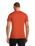Pánské merino tričko s krátkým rukávem ICEBREAKER Mens 150 Tech Lite SS Tee Mounta Pulse, Agate velikost: M