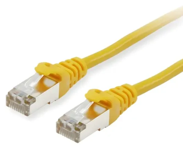 Equip Cat6 S/FTP žlutá / Patch kabel / RJ-45 / 1 m / LSZH / PoE+ (605560)