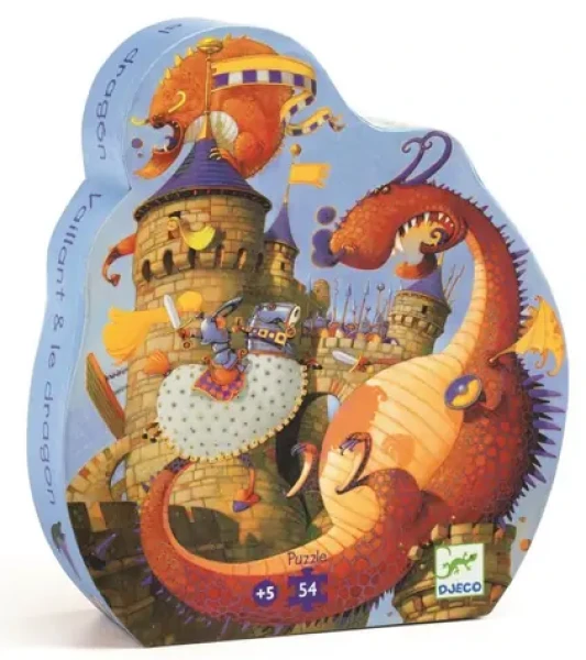 DJECO Puzzle Dračí bitva
