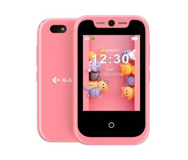 Garett Smartphone OneKid Pink - telefon pro děti, s rodičovským dohledem, růžový EDF_1601238