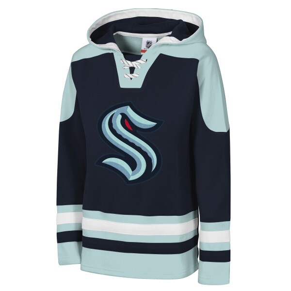 Outerstuff Dětská mikina Seattle Kraken NHL Ageless Must Have – Home Pullover Velikost: Dětské L (158 – 164)