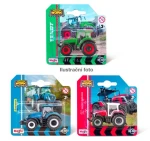 Maisto Mini Work Machines 3 Tractors - Mix