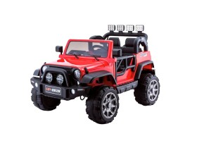 Mamido Dětské elektrické autíčko Jeep HP012 červené