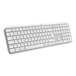 Logitech MX Keys S pro MacBook US šedá-bílá / bezdrátová klávesnice / USB-C / BT / US layout (920-011638)