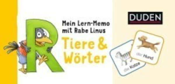 Mein Lern-Memo mit Rabe Linus - Tiere & Worter (Kinderspiele)