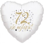 72. narozeniny balónek srdce Balonky.cz 72. narozeniny balónek srdce Balonky.cz