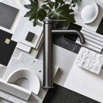 REA - Umyvadlová baterie Lungo Grip - Gun Grey, vysoká REA-B8779