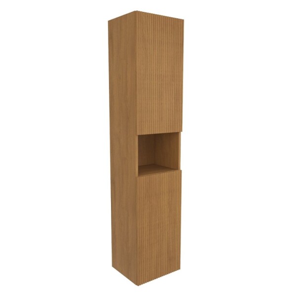 Koupelnová skříňka vysoká SAT Evolution 36x165x32 cm dub medový mat SATEVOV36DM SATEVOV36DM