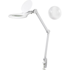 TOOLCRAFT 2148846 stolní lupa s LED osvětlením zvětšení: 1.75 x, 2.25 x Energetická třída (EEK2021): G (A - G)