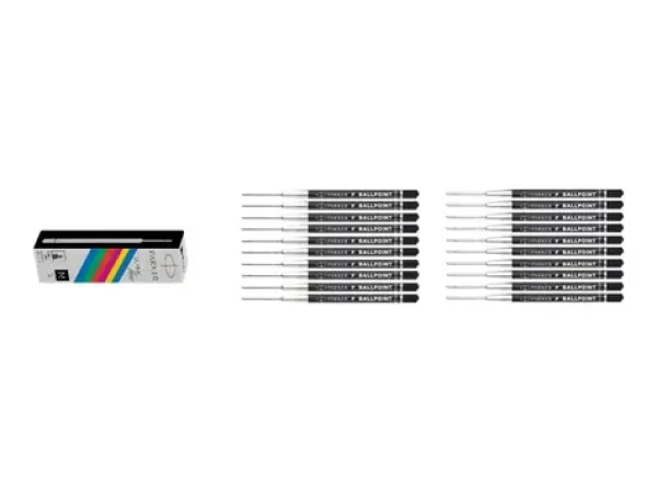 Parker Quinkflow Large-Capacity kuličkové pero náhradní náplň černá (2168602)
