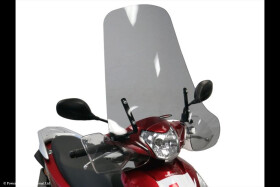 Honda Vision 50, Vision 110 11-26 Skútr plexi Powerbronze 510 mm - lehce kouřová