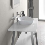 DURAVIT - Cape Cod Asymetrická umyvadlová mísa 50x41 cm, DuraCeram, bílá 2339500000