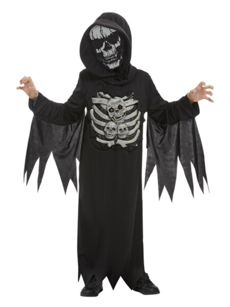 Smiffys Dětský kostým - Smrtka Reaper Velikost: 4-6 let