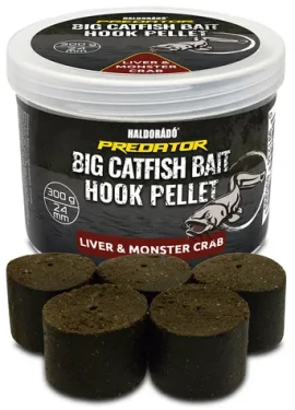 Haldorádó Pelety Catfish Bait Hook Pellet 300g 24mm Liver/Monster Crab (HD35999)
