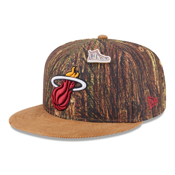 New Era Pánská kšiltovka Miami Heat NBA 2025 All-Star Game Forrest Camo 9FIFTY Snapback