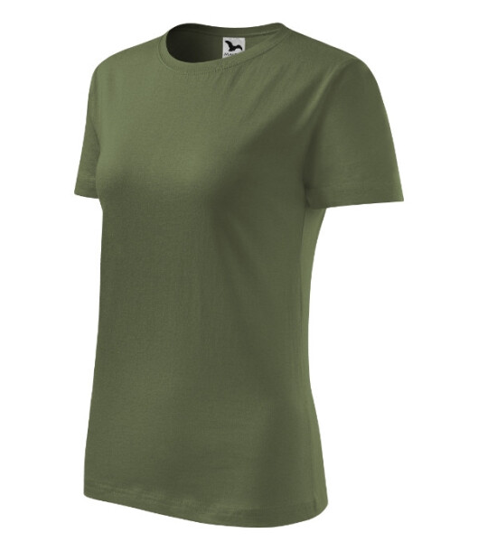 Classic New tričko dámské khaki M