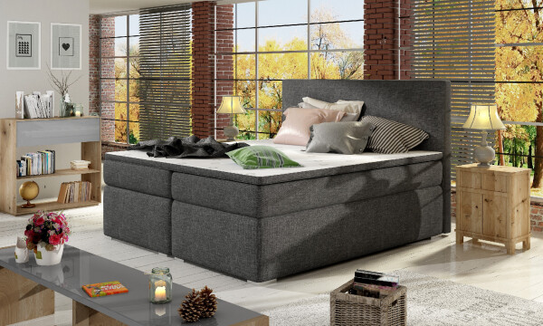 Boxspring Divalo Barva korpusu: Sawana 05, Rozměr: 160 x 200 cm