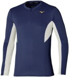 Běžecké termo tričko Mizuno Dryaeroflow LS HZ J2GAB50516 Velikost textilu: M
