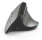 Hama EMW-700 šedá / Vertikální myš / Bezdrátová / Bluetooth 4.2 / Nabíjecí / 8 tlačítek (182691)