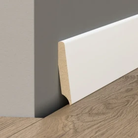Podlahová lišta MDF 9003 bila dyhovana 57x2200mm