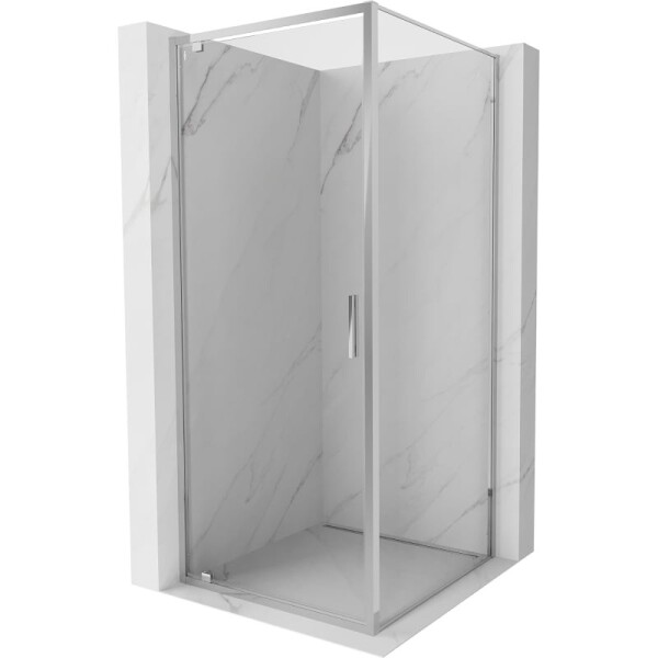MEXEN/S - Exo sprchový kout dveře křídlové 95 x 95, transparent, chrom 8181-095-095-01-00