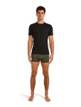 Pánské merino boxerky ICEBREAKER Mens 125 Cool-Lite Anatomica Boxers, Dark Loden velikost: XXL