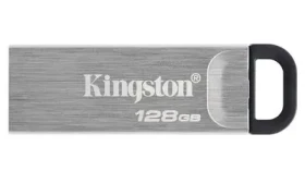 Rozbaleno - Kingston DataTraveler Kyson 128GB černá / Flash Disk / USB 3.2 Gen 1 - (USB-A 3.0) / rozbaleno (DTKN/128GB.rozbaleno)