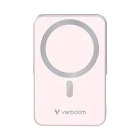 Verbatim Charge 'n' Go růžová / Powerbanka / 10 000 mAh / USB-C PD / MagSafe / 15-20W (32267)