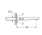 GROHE - Plus Vanová vpusť, kartáčovaný Hard Graphite 13404AL3