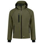 Tech Shell bunda unisex army S