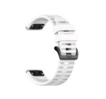 FIXED Silicone Strap řemínek pro Garmin QuickFit 22mm bílý
