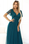 Dámské šaty 562-4 NASTIA - Numoco basic zelená Univerzální