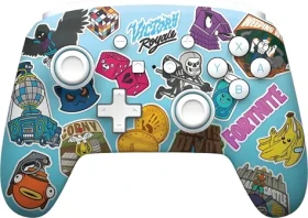 PowerA Sticker Mania - Fortnite / Bezdrátový ovladač / Nintendo Switch (NSGP0290-01)