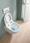 VILLEROY & BOCH - Subway 3.0 Závěsné WC se sedátkem SoftClosing, TwistFlush, CeramicPlus, alpská bílá 4670T9R1