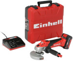 Einhell TE-AG 18|115 Li Kit / Aku Úhlová bruska / 18V / 3.0Ah / 115 mm / 8.500 ot-min (4431119)