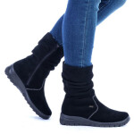 RIEKER W RKR130 zateplené kožené boty 37