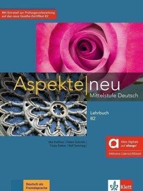 Aspekte neu B2 – Hybride Ausgabe – Lehrbuch + MP3 allango.net + Lizenz (24 Monate) - Ute Koithan