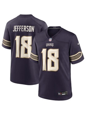 Nike Pánský dres Minnesota Vikings NFL Justin Jefferson #18 2026 Rivalries Game Velikost: 2XL