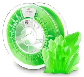 Spectrum PLA Crystal Neon Green / Filament / PLA / 1.75 mm / 1 kg (80888)